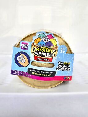 Crazy Fun RMS Mystery Dumpling Glitter Edition Squishy Bun Toy Sealed NEW
